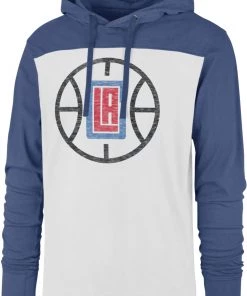'47 ‘47 Men's Los Angeles Clippers White Wooster Pullover Hoodie