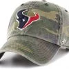 '47 Men's Houston Texans Camo Adjustable Clean Up Hat -'47 Sales 2022 unnamed file 1469