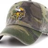 '47 Men's Minnesota Vikings Camo Adjustable Clean Up Hat -'47 Sales 2022 unnamed file 1471