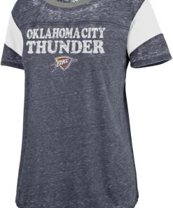 '47 ‘47 Women's Oklahoma City Thunder Burnout Scoop Neck T-Shirt