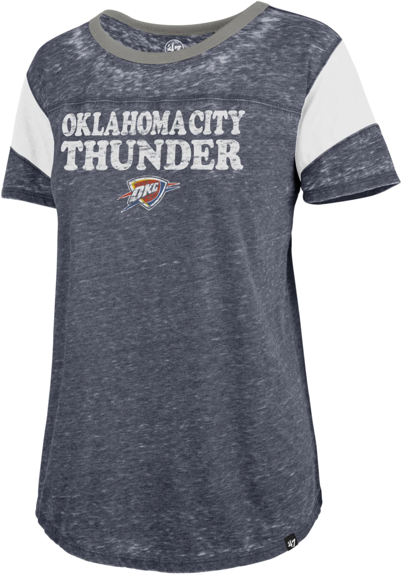 '47 ‘47 Women's Oklahoma City Thunder Burnout Scoop Neck T-Shirt 3 '47 ‘47 Women's Oklahoma City Thunder Burnout Scoop Neck T-Shirt