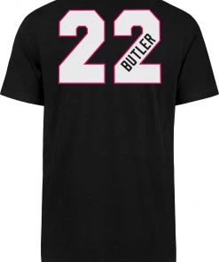 '47 ‘47 Men's Miami Heat Jimmy Butler #22 Black T-Shirt -'47 Sales 2022 unnamed file 1506