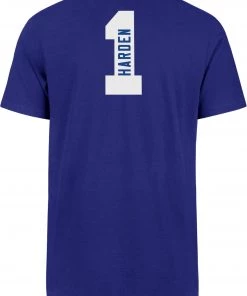 '47 ‘47 Men's Philadelphia 76ers James Harden Blue T-Shirt -'47 Sales 2022 unnamed file 1511