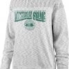 '47 ‘47 Women's Michigan State Spartans White Crew Pullover Sweatshirt -'47 Sales 2022 unnamed file 1536