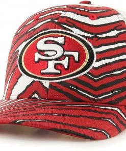 '47 Men's San Francisco 49ers Zubaz Red Trucker Hat