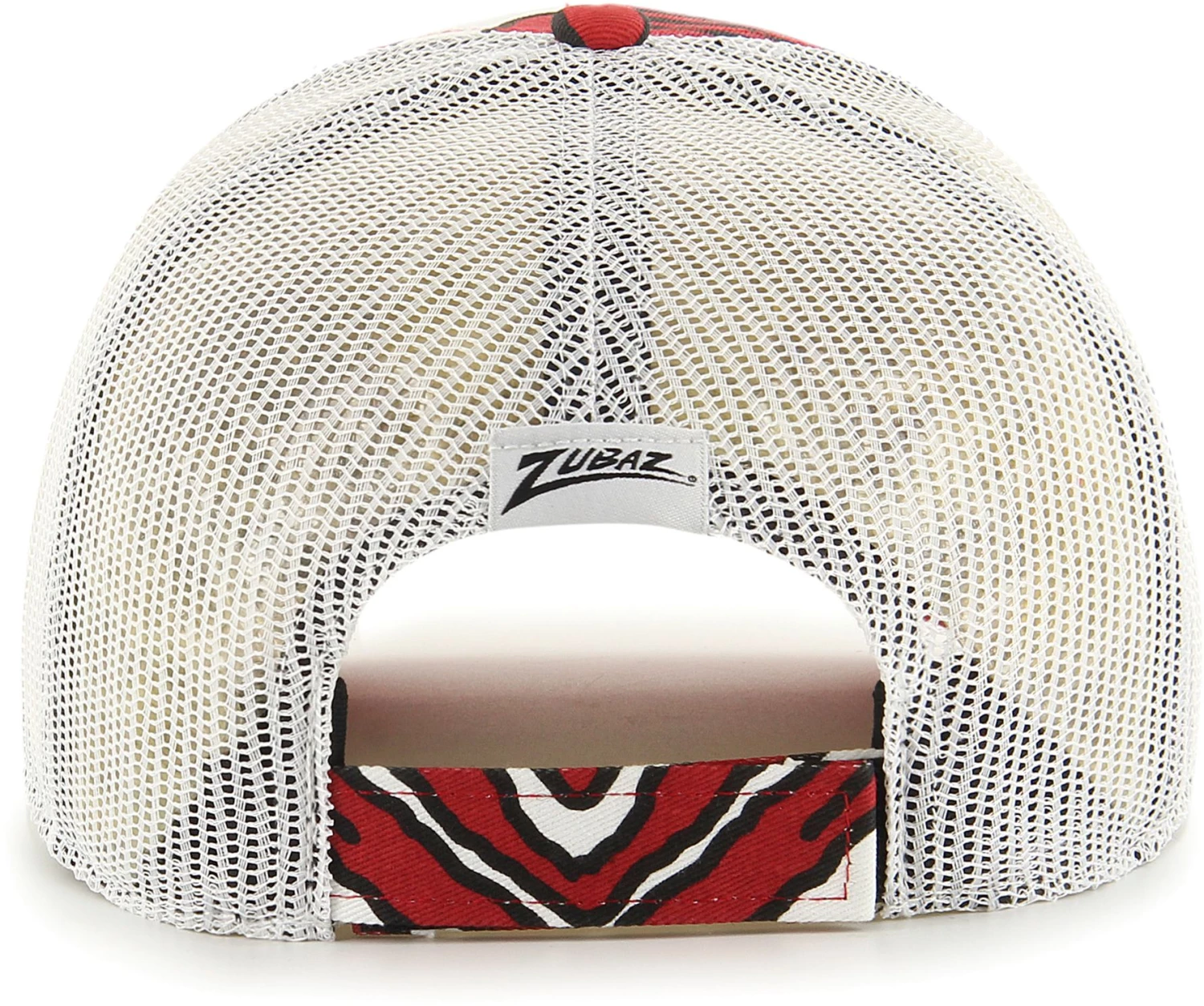 '47 Men's San Francisco 49ers Zubaz Red Trucker Hat 4 '47 Men's San Francisco 49ers Zubaz Red Trucker Hat - Image 2