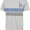 '47 Men's Los Angeles Dodgers Gray Bars Franklin T-Shirt -'47 Sales 2022 unnamed file 1544