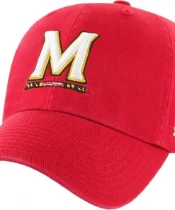 '47 ‘47 Men's Maryland Terrapins Red Clean Up Adjustable Hat