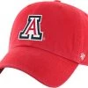 '47 ‘47 Men's Arizona Wildcats Cardinal Clean Up Adjustable Hat -'47 Sales 2022 unnamed file 1550