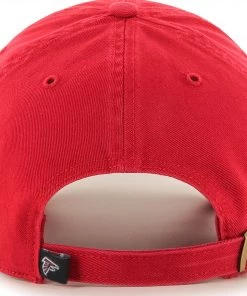 '47 Men's Atlanta Falcons Clean Up Red Adjustable Hat -'47 Sales 2022 unnamed file 1555