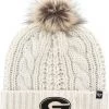 '47 Women's Georgia Bulldogs Meeko Cuffed Knit White Hat -'47 Sales 2022 unnamed file 1560