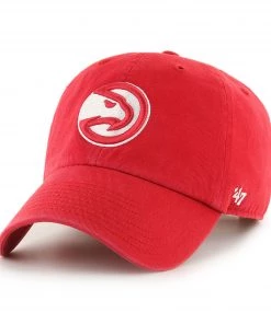 '47 ‘47 Men's Atlanta Hawks Red Clean Up Adjustable Hat