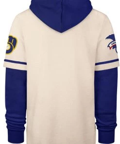 '47 Men's Milwaukee Brewers Cream Trifecta Hoodie -'47 Sales 2022 unnamed file 160