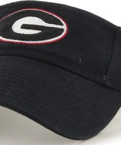 '47 ‘47 Men's Georgia Bulldogs Clean Up Adjustable Black Visor