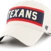 '47 Men's Houston Texans Crossroad MVP White Adjustable Hat -'47 Sales 2022 unnamed file 1618