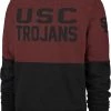 '47 Men's USC Trojans Cardinal Pullover Crewneck Sweater