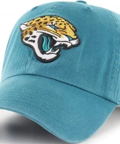 '47 Men's Jacksonville Jaguars Clean Up Teal Adjustable Hat