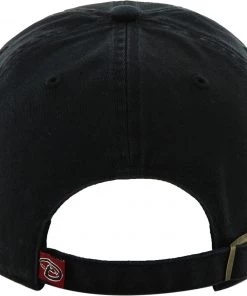 '47 Men's Arizona Diamondbacks Clean Up Black Adjustable Hat -'47 Sales 2022 unnamed file 1644