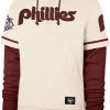 '47 Men's Philadelphia Phillies Cream Trifecta Hoodie -'47 Sales 2022 unnamed file 165