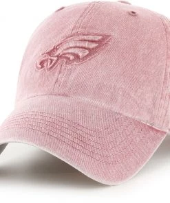 '47 Women's Philadelphia Eagles Pink Adjustable Clean Up Hat