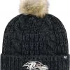 '47 Women's Baltimore Ravens Black Meeko Knit -'47 Sales 2022 unnamed file 169