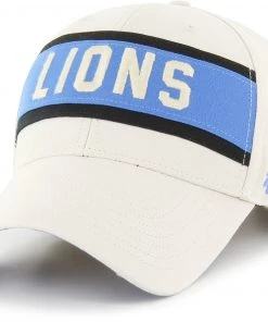 '47 Men's Detroit Lions Crossroad MVP White Adjustable Hat