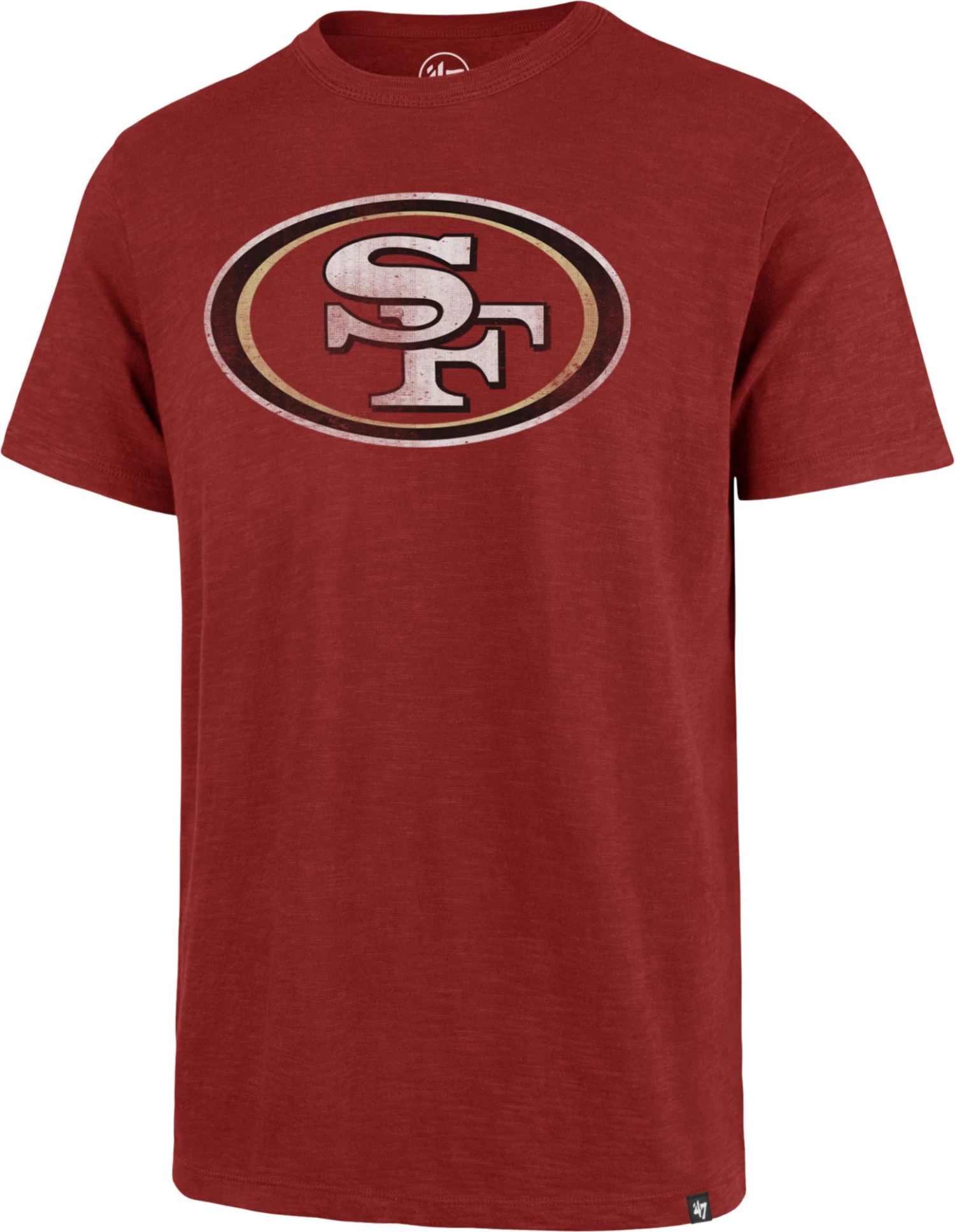 '47 47 Men's San Francisco 49ers Scrum Logo Red T-Shirt 3 '47 47 Men's San Francisco 49ers Scrum Logo Red T-Shirt