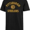 '47 Men's Pittsburgh Steelers Scrum Double Back Black T-Shirt -'47 Sales 2022 unnamed file 1718