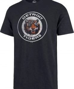 '47 ‘47 Men's Detroit Tigers Navy Scrum T-Shirt