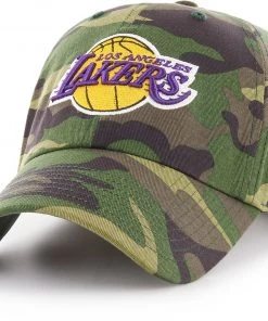 '47 ‘47 Adult Los Angeles Lakers Camo Clean-Up Adjustable Hat For Men