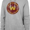 '47 Men's Washington Football Team Logo Grey Headline Hoodie
