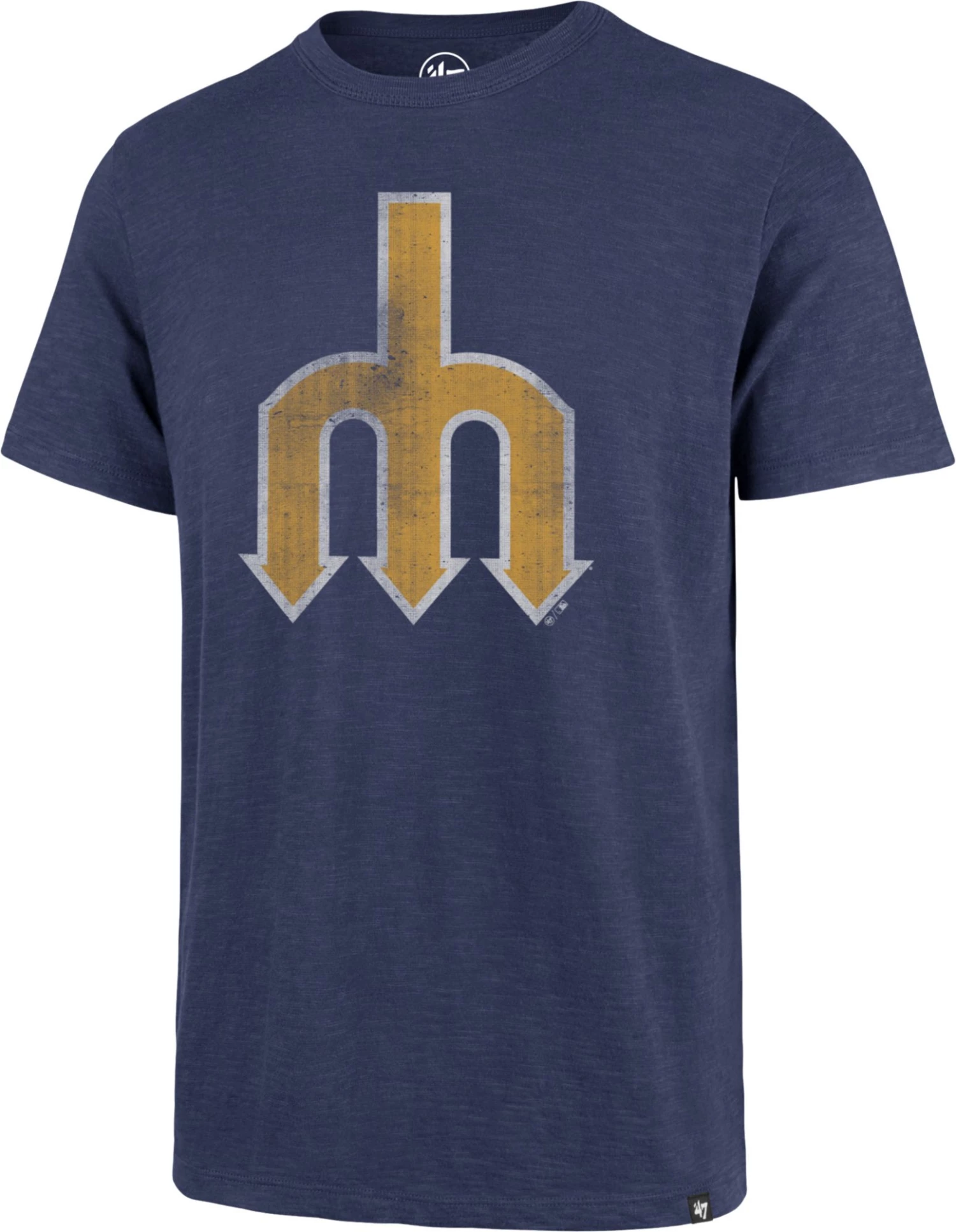 '47 ‘47 Men's Seattle Mariners Navy Scrum T-Shirt 3 '47 ‘47 Men's Seattle Mariners Navy Scrum T-Shirt