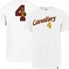 '47 ‘47 Men's Cleveland Cavaliers Evan Mobley #4 White T-Shirt -'47 Sales 2022 unnamed file 1772