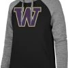 '47 ‘47 Women's Washington Huskies Jet Black Encore Revolve Hoodie -'47 Sales 2022 unnamed file 1787