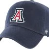 '47 &lsquo;47 Men's Arizona Wildcats Navy Clean Up Adjustable Hat -'47 Sales 2022 unnamed file 1791