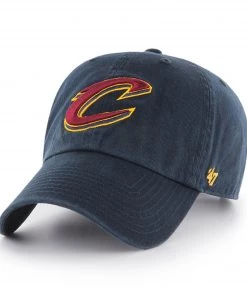 '47 ‘47 Men's Cleveland Cavaliers Navy Clean Up Adjustable Hat