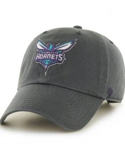 '47 ‘47 Men's Charlotte Hornets Grey Clean Up Adjustable Hat
