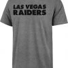 '47 Men's Las Vegas Raiders Rival Wordmark Grey T-Shirt -'47 Sales 2022 unnamed file 1799