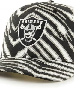 '47 Men's Las Vegas Raiders Zubaz Black Trucker Hat