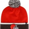 '47 ‘47 Men's Cleveland Browns Baraka Thunder Cuffed Pom Knit