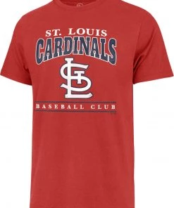 '47 Men's St. Louis Cardinals Red Reset Franklin T-Shirt