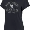 '47 Women's New York Yankees Blue Fade Frankie T-Shirt -'47 Sales 2022 unnamed file 1819