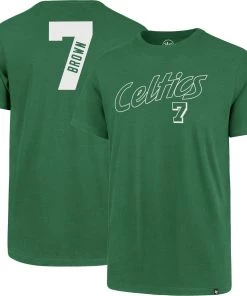 '47 ‘47 Men's Boston Celtics Jaylen Brown #7 Green T-Shirt