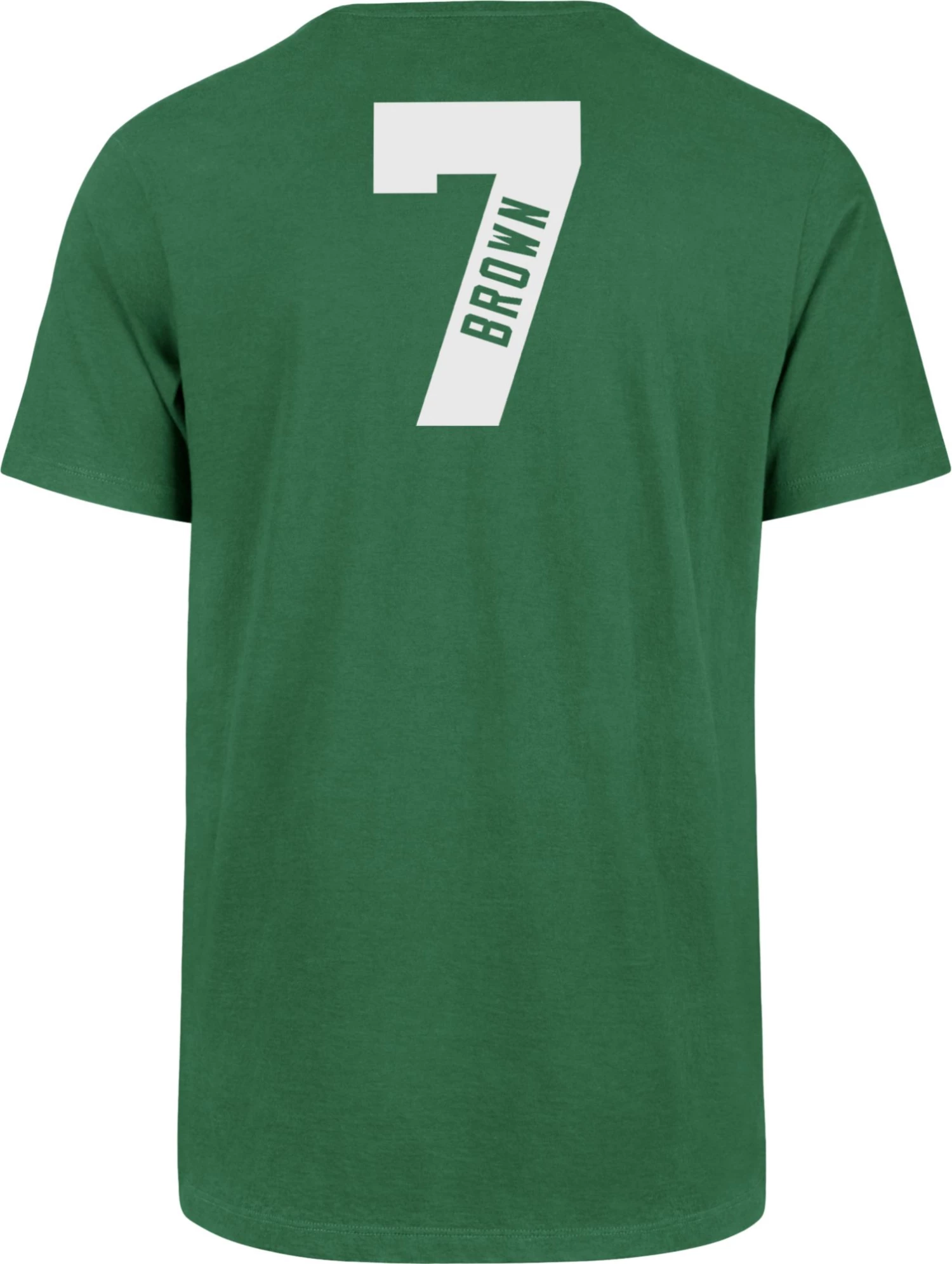 '47 ‘47 Men's Boston Celtics Jaylen Brown #7 Green T-Shirt 5 '47 ‘47 Men's Boston Celtics Jaylen Brown #7 Green T-Shirt - Image 3