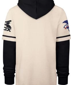 '47 Men's Chicago White Sox Cream Trifecta Hoodie -'47 Sales 2022 unnamed file 1844