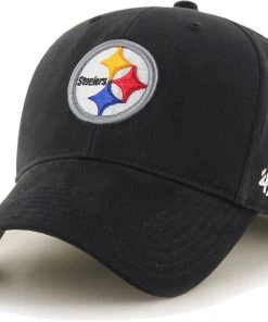 '47 ‘47 Boys' Pittsburgh Steelers Basic MVP Kid Black Hat