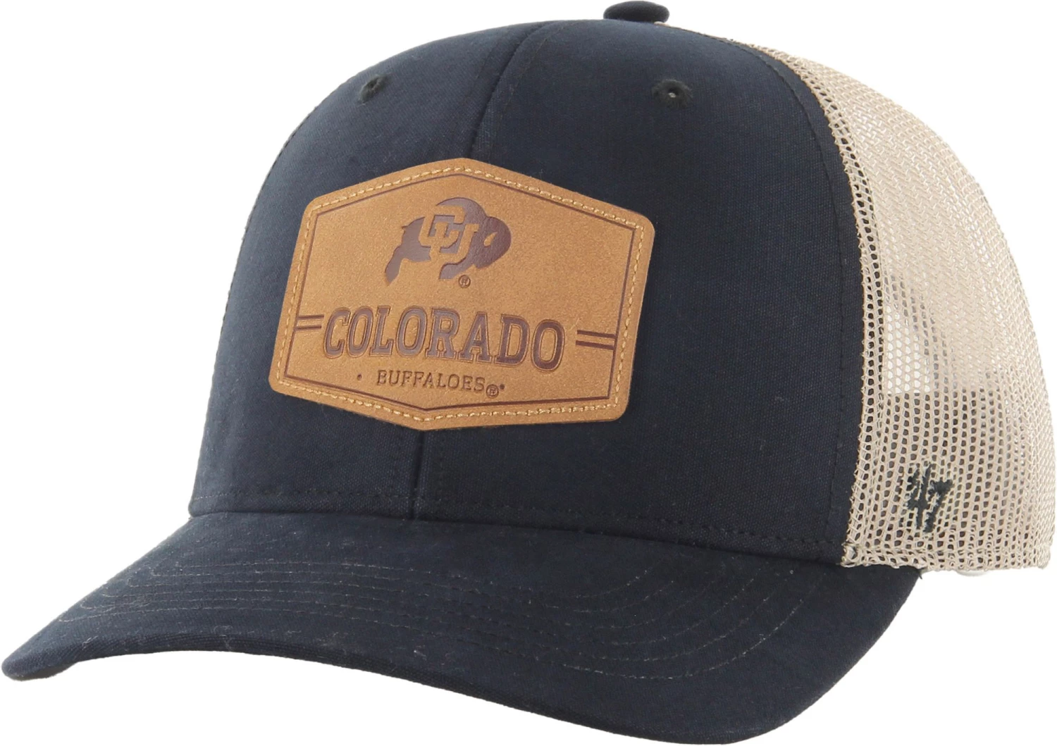 '47 Men's Colorado Buffaloes Black Trucker Hat 3 '47 Men's Colorado Buffaloes Black Trucker Hat