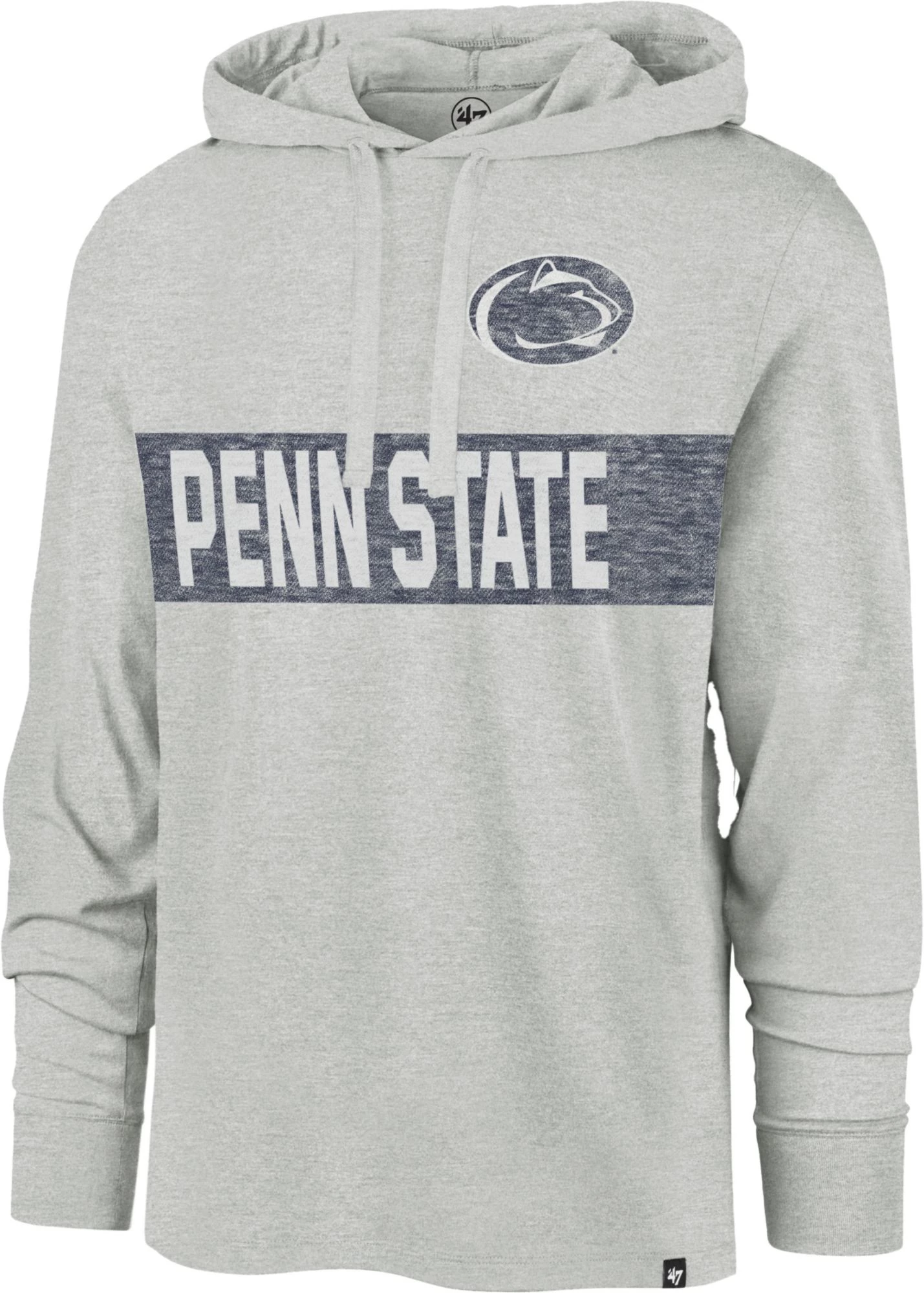 '47 Men's Penn State Nittany Lions Grey Pullover Hoodie 3 '47 Men's Penn State Nittany Lions Grey Pullover Hoodie
