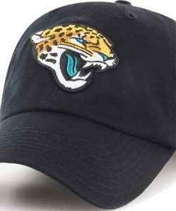 '47 Men's Jacksonville Jaguars Black Clean Up Adjustable Hat