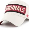 '47 Men's Arizona Cardinals Crossroad MVP White Adjustable Hat -'47 Sales 2022 unnamed file 1869